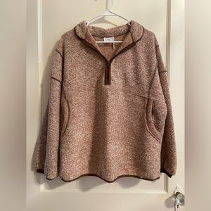 Urban Outfitters Brooke Quarter-Zip Top, Size S